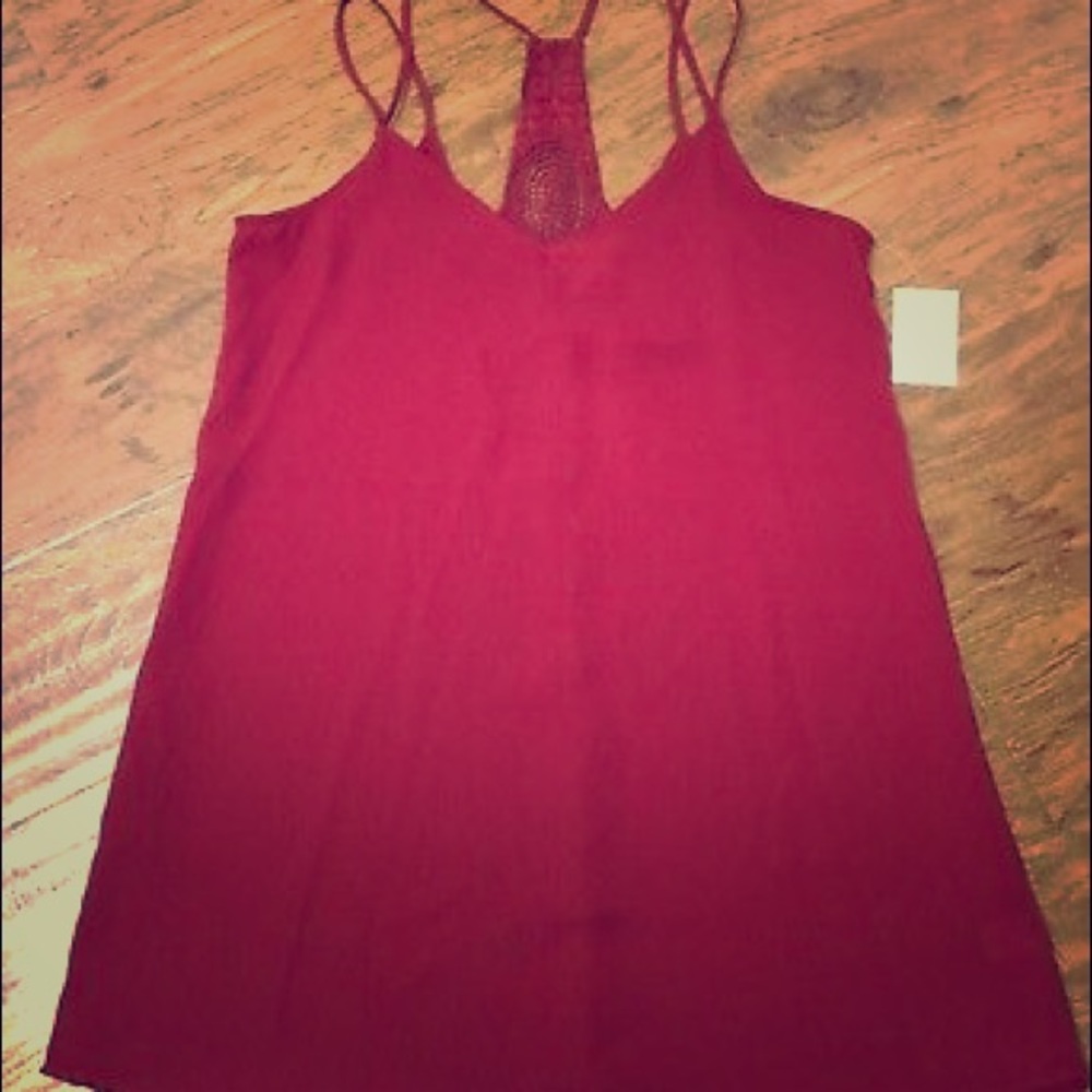 Living doll burgundy dress